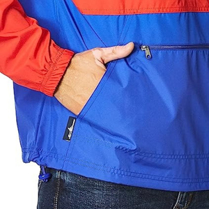 Veste de montagne pour homme à fermeture éclair quart de tour, coupe-vent décontracté pour le sport, collection Printemps, prix abordable, vente en gros - Product Image 5