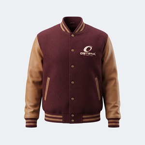Chaqueta Varsity Casual de Invierno Unisex al Por Mayor, Talla Grande, Transpirable, de Secado Rápido, Nuevo Diseño Único, Ropa Casual - Product Image 2