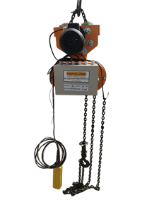 Electric Chain <b>Hoist</b> for All Industries-Inovic 1 Ton Capacity IP55 Protection Remote Control - Product Image 3