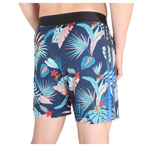 Shorts de sublimation personnalisés professionnels, taille mi-haute avec cordon de serrage, pour hommes, en Spandex/Polyester, impression couleur du logo personnalisé - Product Image 2