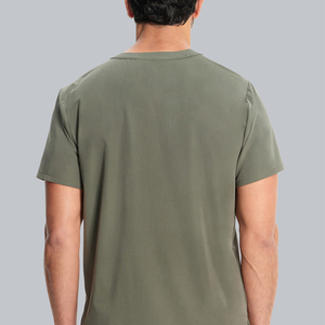 Conjunto de Uniformes Médicos Personalizados para Hombre, Material Spandex, Tela Tejida, Suave y Cómoda, Uniforme de Enfermero, Uniforme Médico Masculino para Hospital - Product Image 3