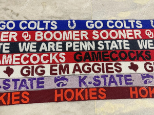 สายกระเป๋าถือแบบมีลูกปัดปักลาย ปรับความยาวได้ สายสะพายไหล่แบบกว้าง สายสะพายข้างแบบเปลี่ยนได้ พร้อมตัวล็อคโลหะแบบก้ามปู - Product Image 2