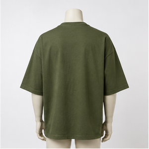 Modern Oversized Digital Printing 100% Cotton Knitted Quick Dry Tee Custom Artwork <b>Men</b> TSA-SPT-0043 - Product Image 2
