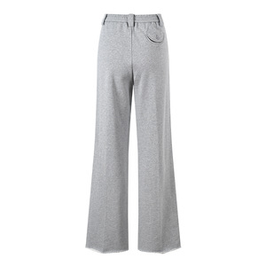 Women's 2026 Autumn Winter Casual Loose High Waist Elastic Waist Cotton Regular Fit Elastic Waist Breathable Custom - Product Image 1