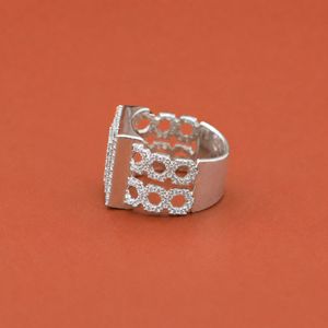 VVS Moissanite Diamond Square <b>Ring</b> 925 <b>Silver</b> Baguette Cluster Center Hip Hop <b>Mens</b> Statement Jewelry - Product Image 4