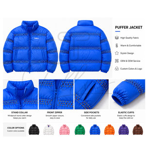 Dernières vestes d'hiver matelassées pour hommes à prix raisonnable, doudounes de haute qualité, lourdes et personnalisables - Product Image 5