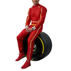 ชุดแข่งรถโกคาร์ทคุณภาพดีที่สุดปี 2026 ระบายอากาศได้ดี แห้งเร็ว พิมพ์ลายได้ ปรับแต่งสีและขนาดได้ ใส่ชื่อทีมได้ - Product Image 2