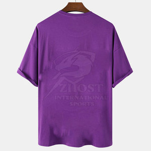 Camisetas de hombre de tela suave de corte moderno, servicio OEM para uso diario y actividades informales - Product Image 2