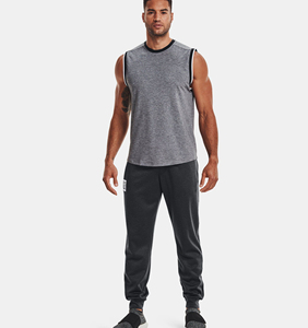Camisetas sin mangas personalizadas con logotipo OEM de alta calidad, 100% algodón, para hombre, con estampado DTG, estilo vintage, ropa de calle, camisetas sin mangas para hombre. - Product Image 1