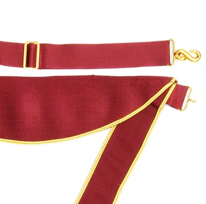 Regalia Masónica: Delantales de Maestro Masón, Estuches para Collares, Cintas Azul Turquesa, Insignias Técnicas y Delantales Masónicos - Product Image 2