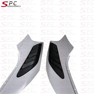 Guardabarros Delantero Estilo V de Fibra de Carbono Seca SPC para Mclaren <span class=keywords><strong>720S</strong></span>, Guardabarros Delantero de Fibra de Carbono para <span class=keywords><strong>720S</strong></span>, Guardabarros Delantero con Rejillas - Product Image 3