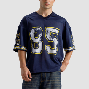 Camiseta de fútbol de malla verde para hombre, cuello en V, manga corta, número 36, estampado de sarga, ajuste holgado, ropa deportiva transpirable - Product Image 4