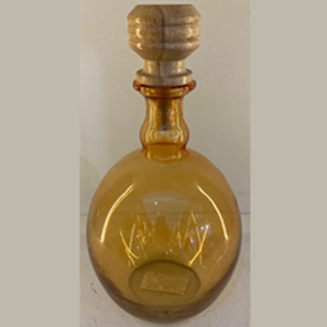 Vase à fleurs artisanal en verre recyclé naturel et en bois pour une décoration intérieure élégante et durable - Product Image 2