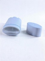 En stock – Nouveaux contenants ovales portables et durables en PP de 15g et 75g pour déodorants en stick – Emballage cosmétique fantaisie