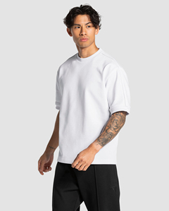 <b>Men</b>’s <b>Oversized</b> Athletic <b>Gym</b> Training Workout T-<b>Shirt</b> – Breathable Quick-Dry Casual Fitness Top for Sports, Running - Product Image 6