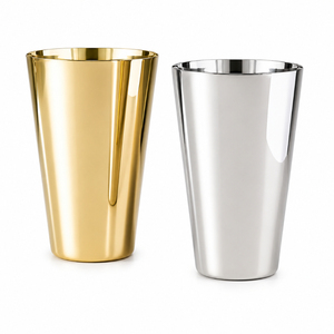 Gobelet en acier inoxydable de qualité alimentaire, incassable, écologique, empilable, pour le camping, les bars et les restaurants - Product Image 6