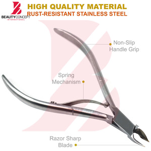 Coupe-cuticules professionnel en acier inoxydable, outil de manucure de qualité supérieure, emballage en boîte en papier écologique 2026 - Product Image 2