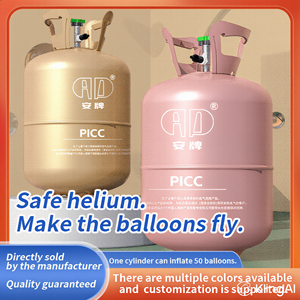 Tanque de Acero Portátil Certificado por DOT, <span class=keywords><strong>Botella</strong></span> de Gas <span class=keywords><strong>Helio</strong></span> Desechable <span class=keywords><strong>Pequeña</strong></span> - Product Image 3