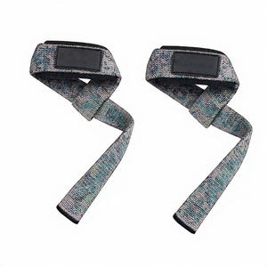 Correas de levantamiento con agarre y soporte optimizados, correas de muñeca impresas para levantamiento de pesas y dominadas, correas de soporte para muñeca para peso muerto - Product Image 4