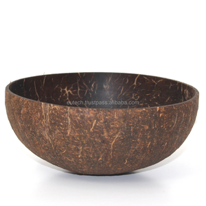 Juego de vajilla de cuencos personalizables respetuosos con el medio ambiente de madera Natural de 4,5 pulgadas hecho a mano, grabado personalizado EUTECH, certificado QIMA - Product Image 4