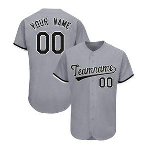 Maillot de baseball d'été personnalisé pour équipe adulte, respirant, à prix abordable, avec service OEM, couleur et logo personnalisables, le plus vendu - Product Image 5
