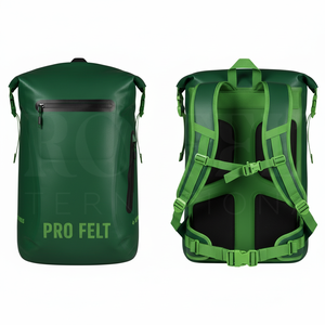 Sac à dos imperméable en cuir PU de qualité supérieure, 25L, pour voyage, extérieur, ordinateur portable, léger, décontracté, OEM ODM - Product Image 4