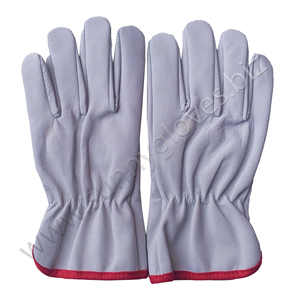 Guantes de Conducción de Cuero Genuino para Hombre, Diseño de Moda, Invierno, con Logotipo Personalizado para Deportes y Protección Solar - Product Image 4