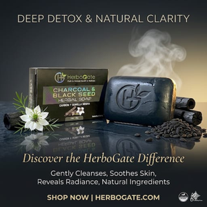 Savon au charbon naturel et aux graines noires pour le visage et le corps : Nettoyage, hydratation et soutien pour une peau saine - Product Image 6