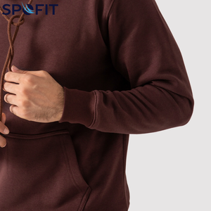 Sweat à capuche en coton surdimensionné de haute qualité, personnalisable avec logo, streetwear, lourd, pour hommes, fabricant, vente en gros - Product Image 4