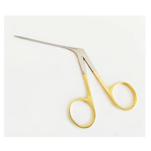 Micro Alligator EAR Forceps 3.5" Straight With Gold Handle 1.45mm SERRATED JAWS Sinus ENT Surgical Instruments by <b>Blush</b> surgical - Product Image 6