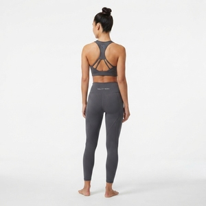 Conjunto Deportivo de Dos Piezas para Mujer, Top Deportivo Sin Costuras con Espalda Cruzada y Leggings de Cintura Alta, Ropa Deportiva para Yoga y Fitness - Product Image 6
