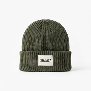 Bonnet en tricot jacquard Y2K personnalisé unisexe motif toile d'araignée avec bouton coupe-vent pour l'hiver, pour hommes et femmes, vente en gros OEM - Product Image 1