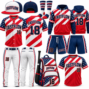 Maillot de baseball personnalisé, T-shirt d'équipe personnalisé avec votre nom et numéro, uniforme athlétique entièrement boutonné, sublimé, pour femmes et adultes, en polyester - Product Image 5