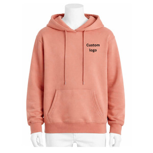 เสื้อฮู้ดดี้ผู้ชาย ผ้าฝ้าย 100% น้ำหนัก 450 กรัม เป็นมิตรกับสิ่งแวดล้อม ระบายอากาศได้ดี ทรงหลวม ปักลาย มีซับใน แขนยาว สกรีนโลโก้ได้ตามต้องการ สำหรับฤดูใบไม้ผลิ - Product Image 1