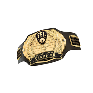 Fantasy League Championship Belt Customizable Sports Award Premium FFL Belt for Fantasy Football League Winner - Product Image 6