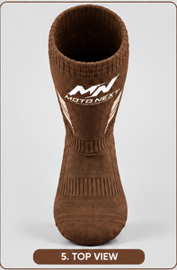 Chaussettes de sport longues haute performance, écologiques, imprimées numériquement, pour usage décontracté ou de course, chaussettes de motocross disponibles à la vente en ligne - Product Image 5