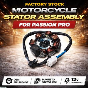 ชุดสเตเตอร์มอเตอร์ไซค์สำเร็จรูปจากโรงงานสำหรับ Passion Pro |   แม็กนีโต สเตเตอร์ คอยล์ เจเนอเรเตอร์ อะไหล่ทดแทน OEM - Product Image 3