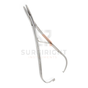 Portaagujas Veterinario Mathieu de Acero Inoxidable de 24 cm (9.5 Pulgadas), Autoclavable, de Calidad Premium, Instrumento Quirúrgico Manual de Blush - Product Image 5