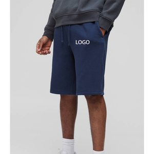 US High Street Men Shorts Basketball Solid Color Breathable Training Outwear Cotton Polyester Drawstring OEM ODM Joggers - Product Image 3