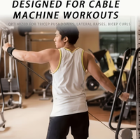 PROFIT SPORT Sangles de poignet durables en néoprène antidérapantes avec anneau en D pour la musculation et l'utilisation en salle de sport