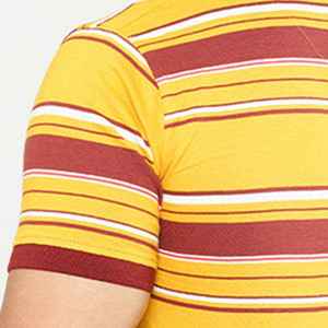 T-shirts en tissu piqué de coton de haute pureté pour hommes, t-shirts à col pour le printemps - Product Image 5