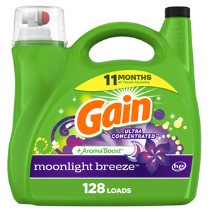 Lessive liquide parfumée Moonlight Breeze 184 fl oz (128 lavages) jetable pour la cuisine et la salle de bain - Product Image 4