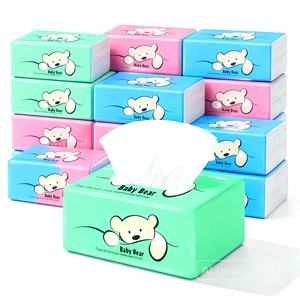 Premium Virgin Pulp Facial <b>Tissue</b> <b>Paper</b> 2–4 Ply Smooth Texture Skin-Friendly Disposable <b>Tissue</b> Suitable for Home Office - Product Image 2