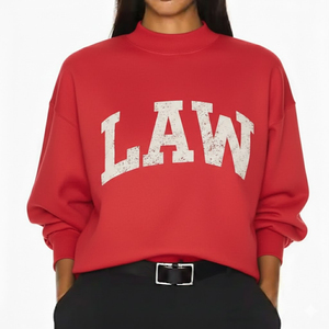 Women Oversized Mockneck Sweatshirt Women Casual Winter Loose Fit Top Soft Street Style For Comfortable Everyday Wear Mock Neck - Product Image 3