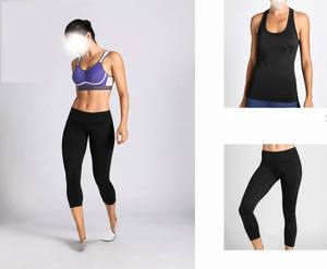 Sujetador Deportivo Transpirable con Efecto Push-Up para Adultos, Primavera Verano, Ajustado, Moldeador, de Secado Rápido y Elástico, para Yoga - Product Image 2