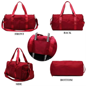 Bolsa Deportiva de Poliéster Ecológica, Ligera, Transpirable y Resistente al Agua, con Amplio Espacio de Almacenamiento para Gimnasio, Viajes y Actividades al Aire Libre - Product Image 3