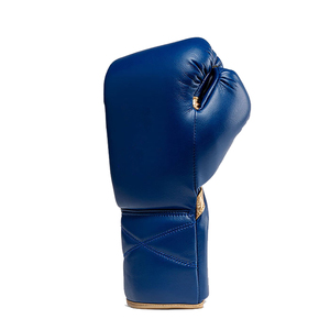 Gants de boxe professionnels en cuir synthétique résistant, anti-humidité, avec sangle de poignet réglable pour l'entraînement et le sparring - Product Image 2
