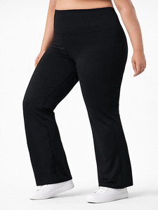Women High Waist Flare Leggings <b>Plus</b> <b>Size</b> <b>Yoga</b> Flared <b>Pants</b> Women Bootcut Workout <b>Pants</b> Stretch Fitness <b>Yoga</b> Trousers High Rise - Product Image 3