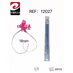 Cintas de Regalo LAZO Azules con Rayas de Color Sólido - Product Image 3