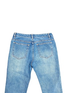 Men's Knitted Denim Breathable Waterproof Summer Straight-leg <b>Jeans</b> - Product Image 5